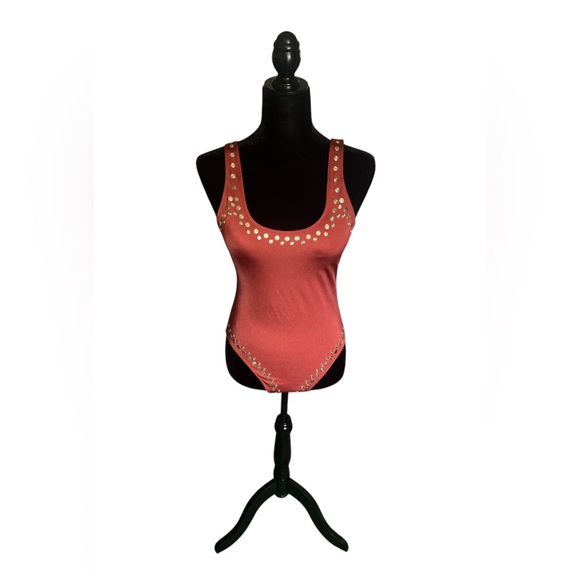 No Boundaries Junior’s One Piece Swimsuit Size M 7-9 - Picture 2 of 10